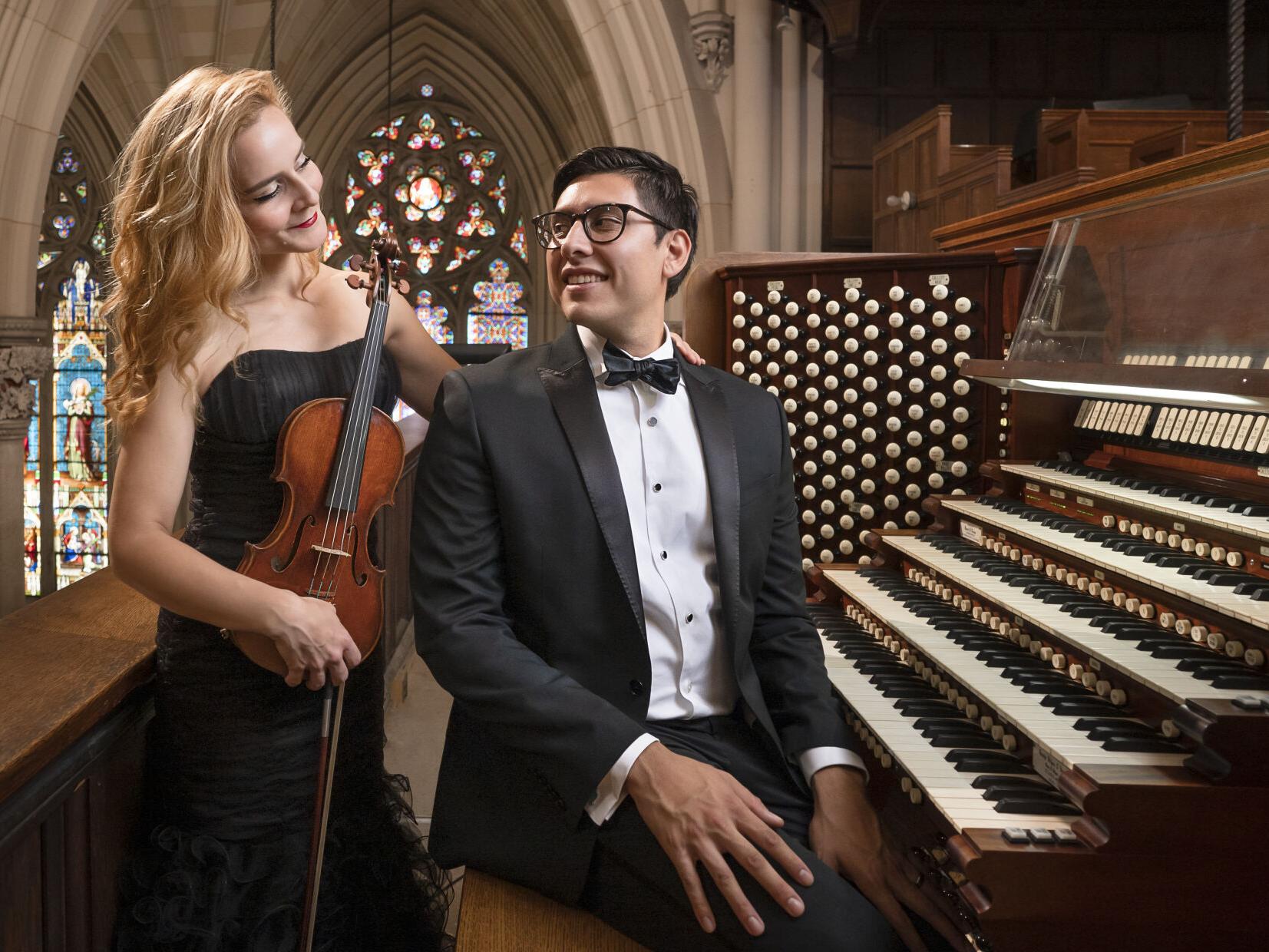 Violin-organ duo to perform in GV